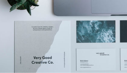 Design unique and thoughtful branding to convey your style and offerings.